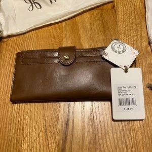 Hobo Dunn wallet in woodlands